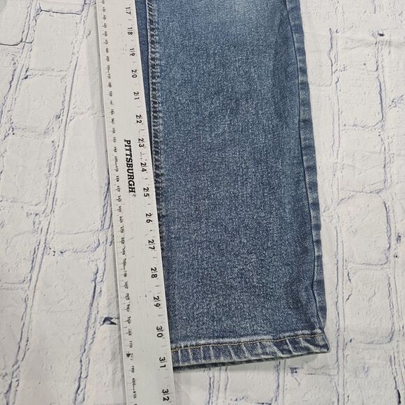 Buffalo David Bitton MENS SIZE 38X32 Max-X Skinny Stretch Jeans Faded Blue Denim - Picture 6 of 15